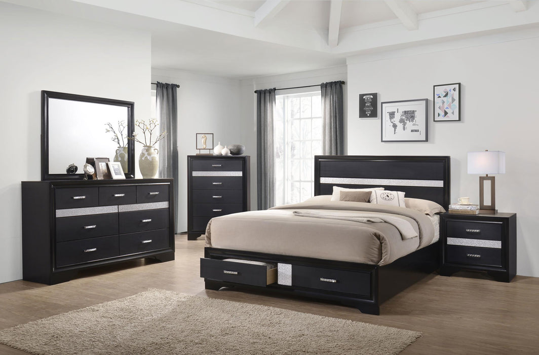 Miranda Platform Storage Bedroom Set - Home Discount Furniture - NJ-linden