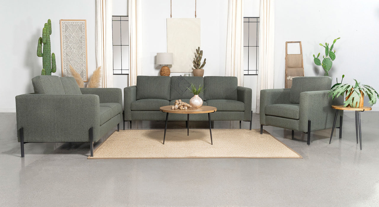 Tilly Upholstered Track Arms Sofa Set - Home Discount Furniture - NJ-linden