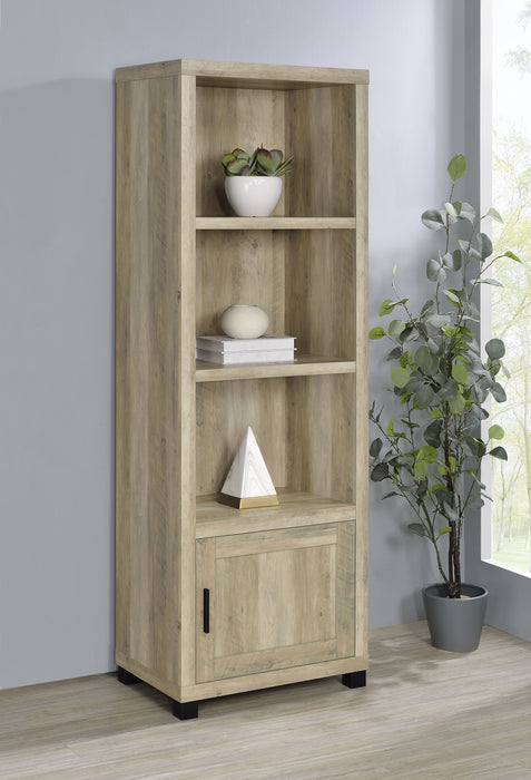 Sachin 3-shelf Media Tower With Storage Cabinet - Home Discount Furniture - NJ-linden