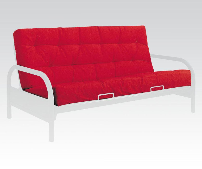 Acme 8" Full Futon Mattress in Red/Black 02812 - Home Discount Furniture - NJ-linden