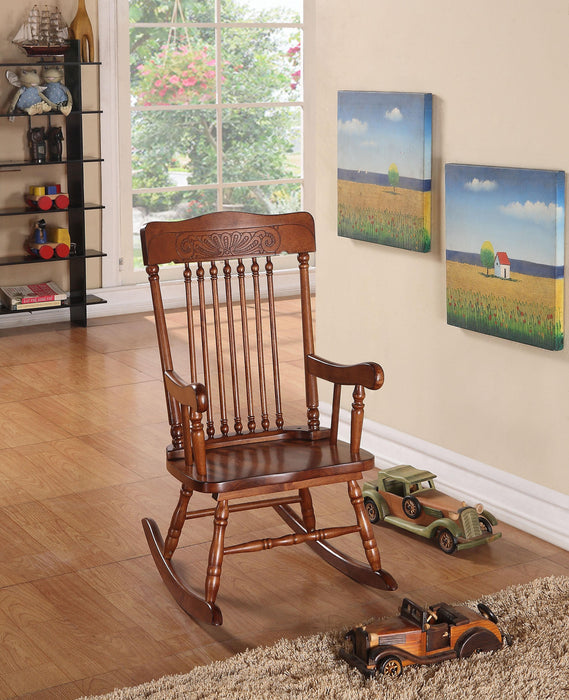 Kloris Tobacco Youth Rocking Chair - Home Discount Furniture - NJ-linden