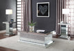 Nysa Mirrored & Faux Crystals Coffee Table - Home Discount Furniture - NJ-linden