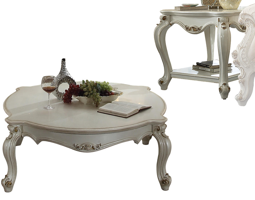 Picardy Antique Pearl Coffee Table - Home Discount Furniture - NJ-linden