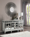 Varian Mirrored & Antique Platinum Server - Home Discount Furniture - NJ-linden