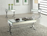 Yuri Mirrored Top & Chrome Coffee Table image