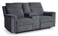 Barnsana Power Reclining Loveseat with Console - Home Discount Furniture - NJ-linden