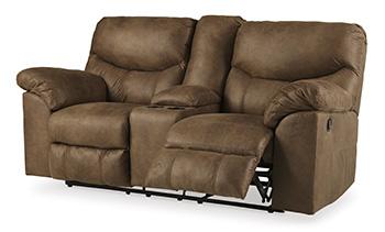 Boxberg Reclining Loveseat with Console - Home Discount Furniture - NJ-linden