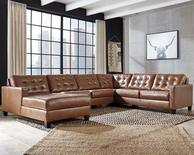 Baskove Sectional with Chaise - Home Discount Furniture - NJ-linden