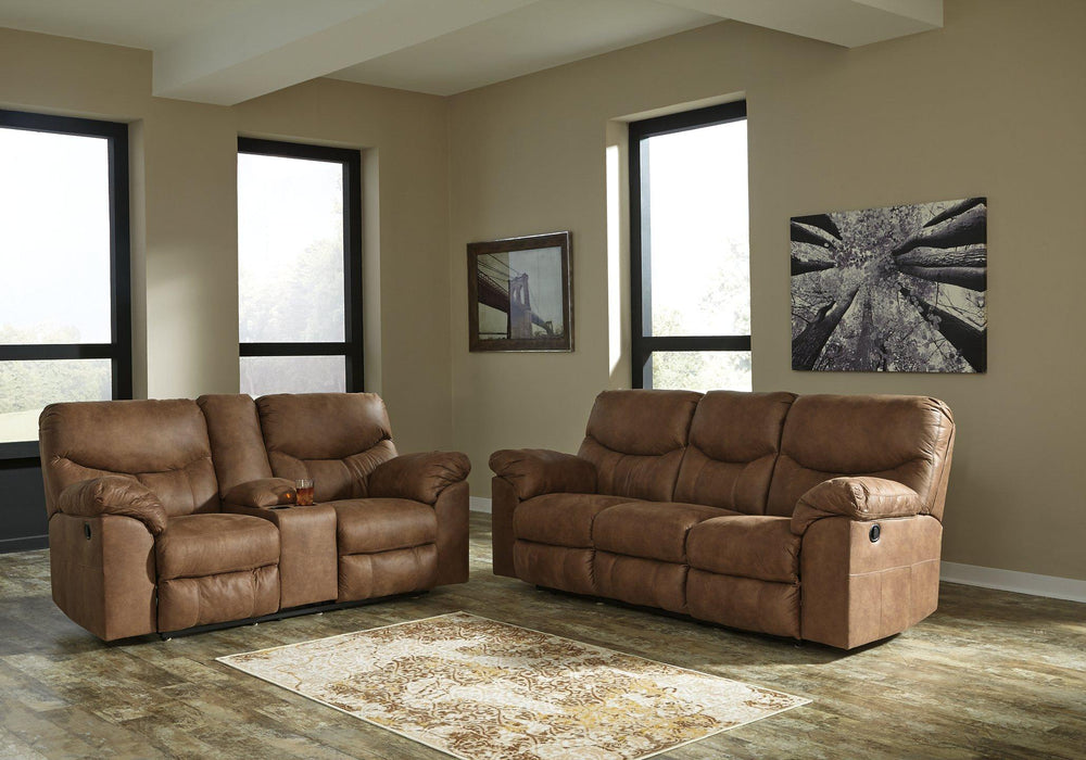 Boxberg Reclining Loveseat with Console - Home Discount Furniture - NJ-linden