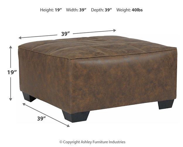 Abalone Oversized Accent Ottoman - Home Discount Furniture - NJ-linden