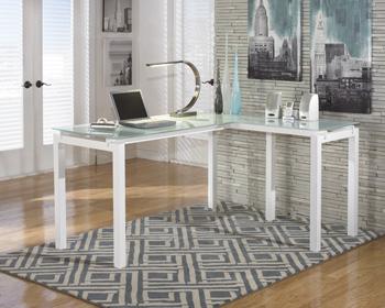 Baraga Home Office L-Desk - Home Discount Furniture - NJ-linden