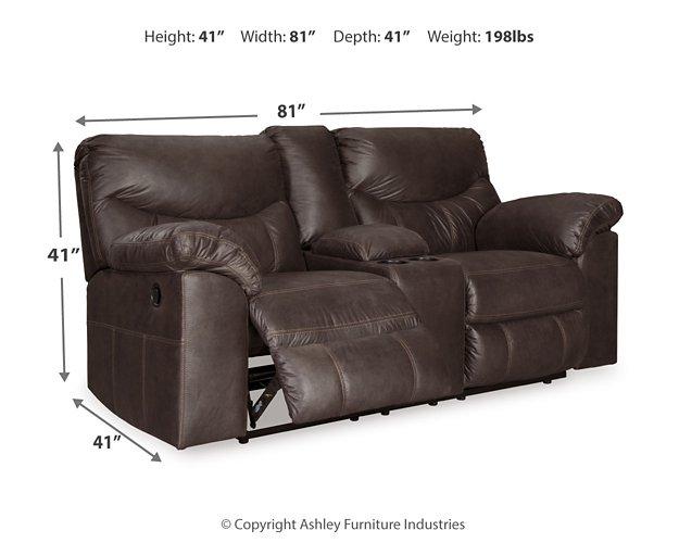 Boxberg Reclining Loveseat with Console - Home Discount Furniture - NJ-linden