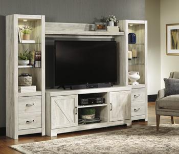 Bellaby 4-Piece Entertainment Center - Home Discount Furniture - NJ-linden