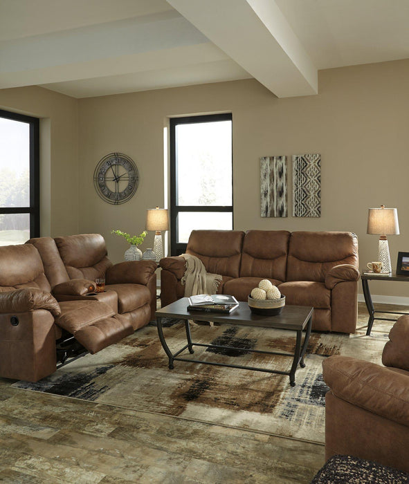 Boxberg Reclining Loveseat with Console - Home Discount Furniture - NJ-linden