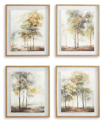 Bryneford Wall Art (Set of 4) - Home Discount Furniture - NJ-linden