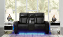 Boyington Power Reclining Loveseat with Console - Home Discount Furniture - NJ-linden