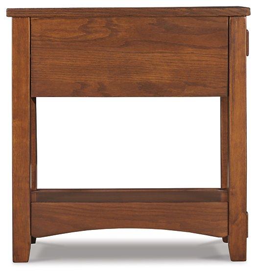 Breegin Chairside End Table - Home Discount Furniture - NJ-linden