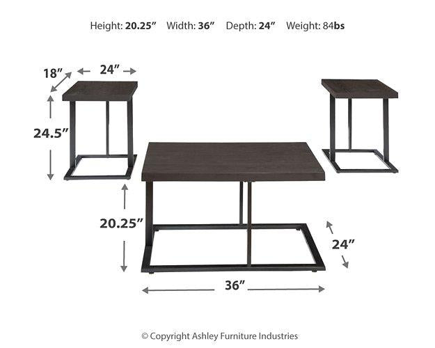 Airdon Table (Set of 3) - Home Discount Furniture - NJ-linden