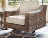 Beachcroft Outdoor Swivel Lounge with Cushion - Home Discount Furniture - NJ-linden