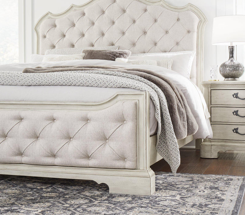 Arlendyne Upholstered Bed - Home Discount Furniture - NJ-linden