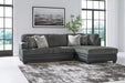 Brixley Pier Sectional with Chaise - Home Discount Furniture - NJ-linden