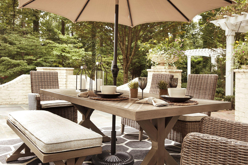 Beachcroft Outdoor Dining Table - Home Discount Furniture - NJ-linden