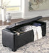 Benches Upholstered Storage Bench - Home Discount Furniture - NJ-linden