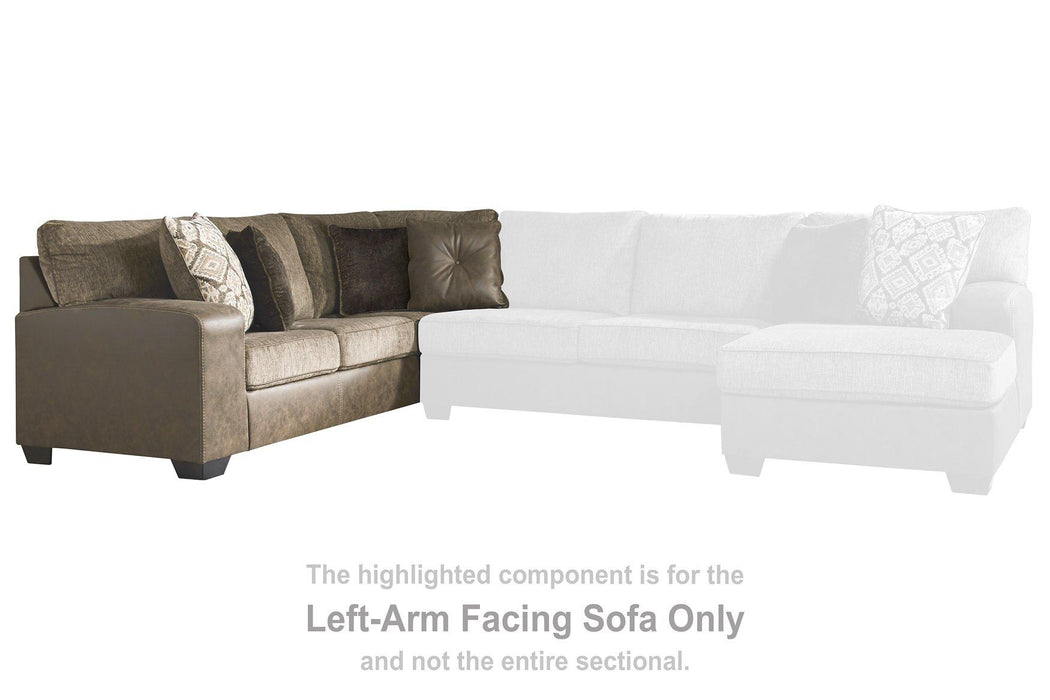 Abalone 3-Piece Sectional with Chaise - Home Discount Furniture - NJ-linden