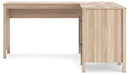 Battelle 60" Home Office Desk with Return - Home Discount Furniture - NJ-linden