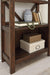 Baldridge 75" Bookcase - Home Discount Furniture - NJ-linden