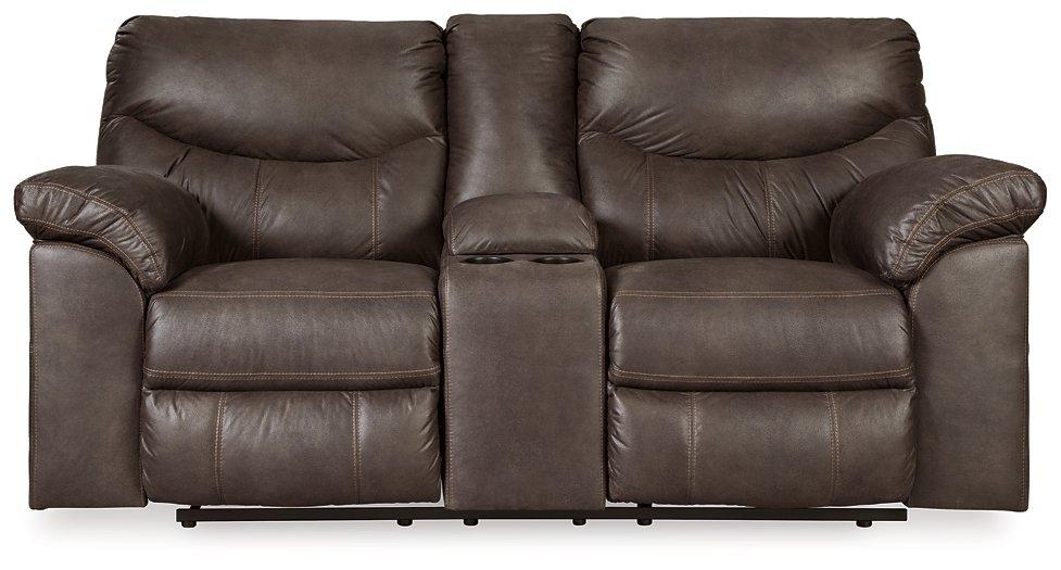 Boxberg Reclining Loveseat with Console - Home Discount Furniture - NJ-linden