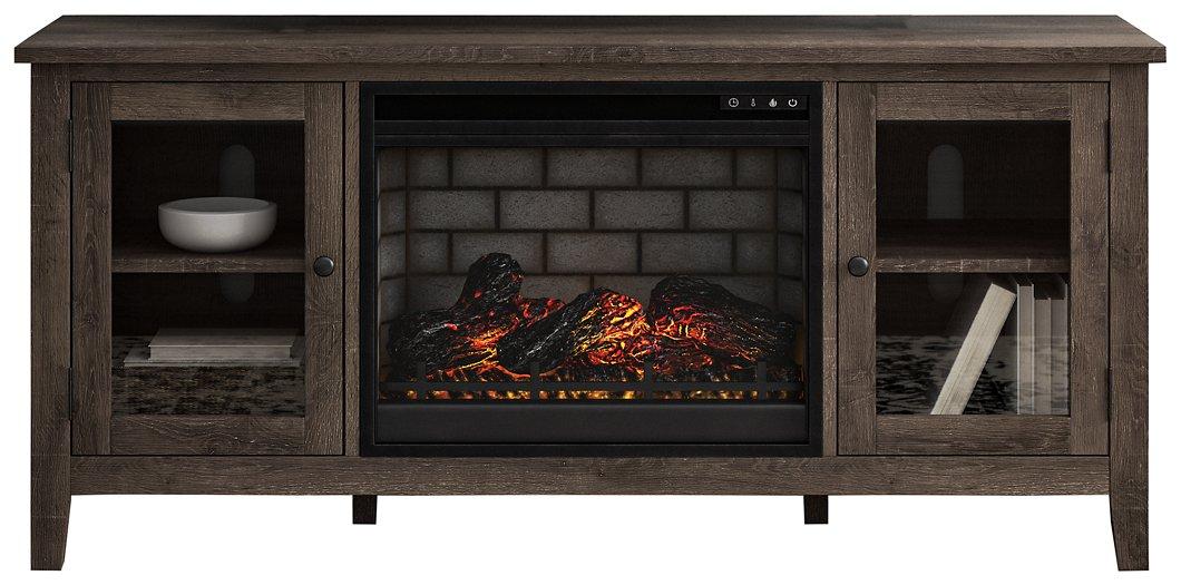 Arlenbry 60" TV Stand with Electric Fireplace - Home Discount Furniture - NJ-linden