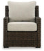 Brook Ranch Outdoor Lounge Chair with Cushion - Home Discount Furniture - NJ-linden