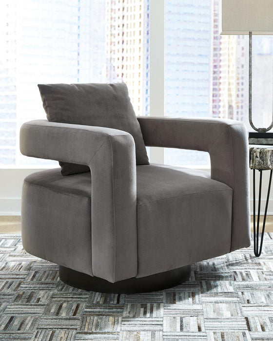 Alcoma Swivel Accent Chair - Home Discount Furniture - NJ-linden