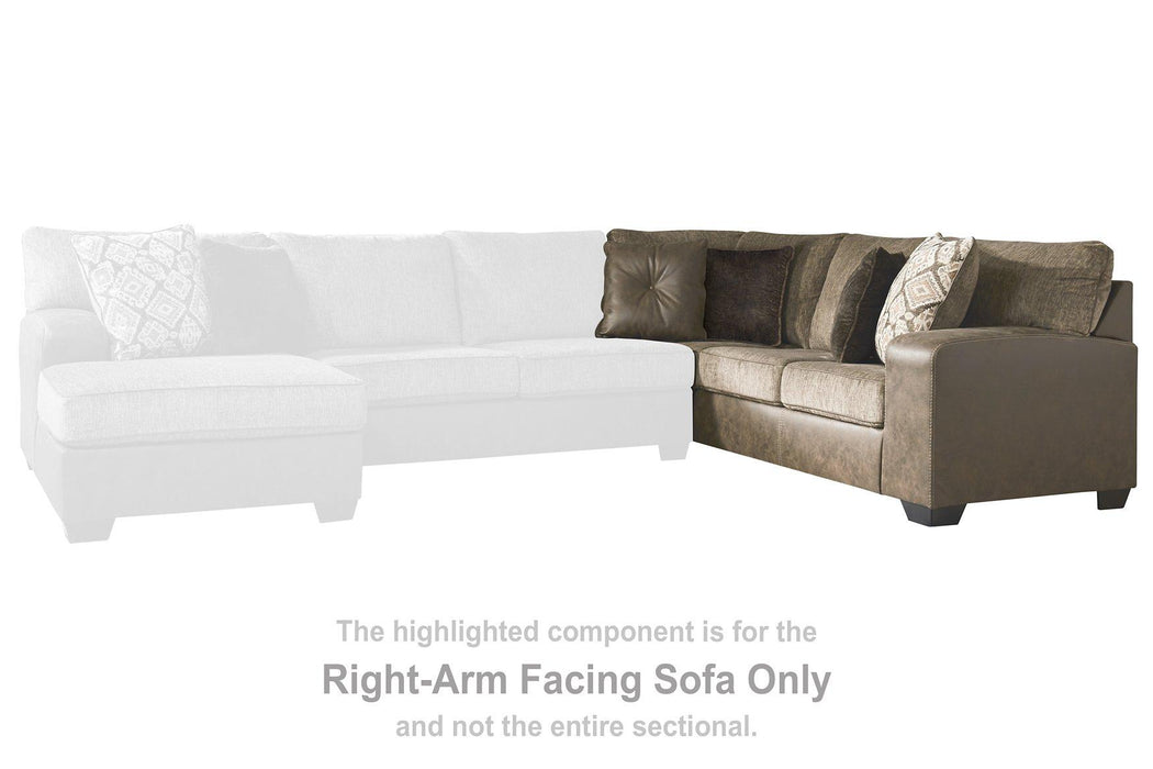 Abalone 3-Piece Sectional with Chaise - Home Discount Furniture - NJ-linden