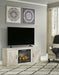 Bellaby TV Stand with Electric Fireplace - Home Discount Furniture - NJ-linden