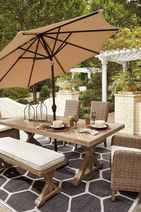 Beachcroft Outdoor Dining Set - Home Discount Furniture - NJ-linden