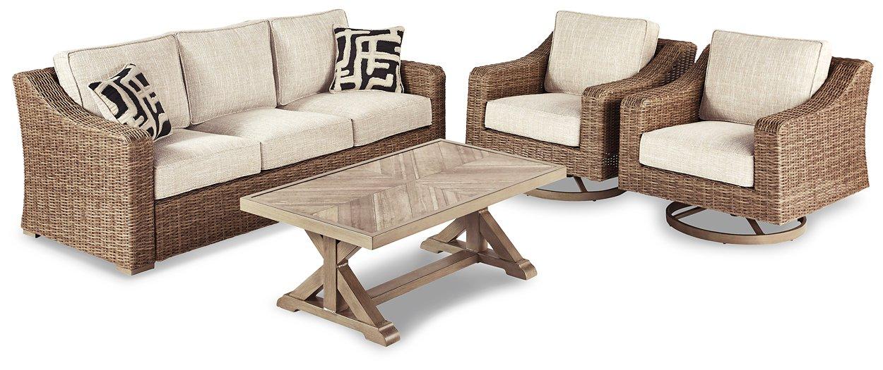 Beachcroft Outdoor Conversation Set - Home Discount Furniture - NJ-linden