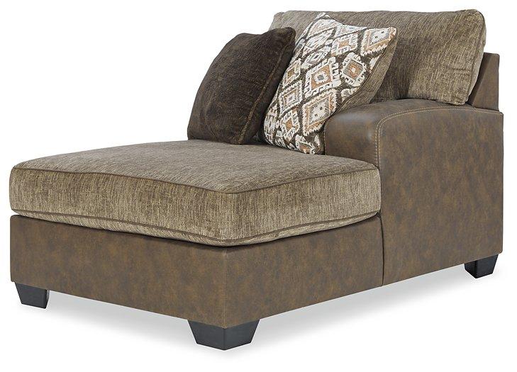 Abalone 3-Piece Sectional with Chaise - Home Discount Furniture - NJ-linden