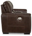 Alessandro Power Reclining Loveseat with Console - Home Discount Furniture - NJ-linden