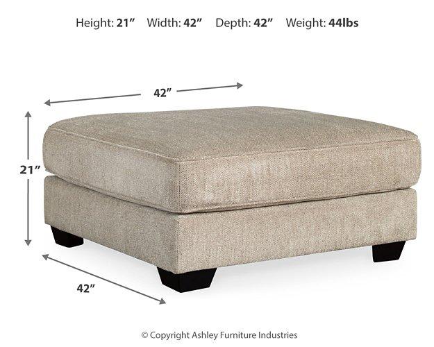 Ardsley Oversized Ottoman - Home Discount Furniture - NJ-linden