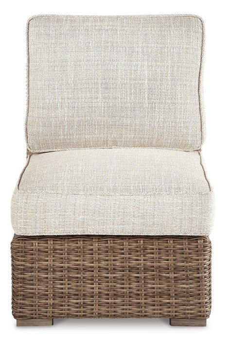 Beachcroft Armless Chair with Cushion - Home Discount Furniture - NJ-linden