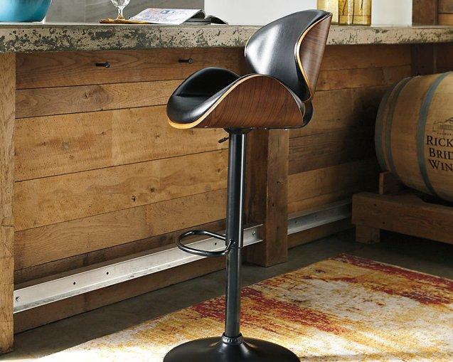 Bellatier Adjustable Height Bar Stool - Home Discount Furniture - NJ-linden