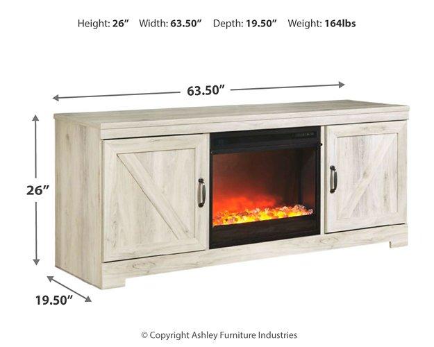 Bellaby 63" TV Stand with Fireplace - Home Discount Furniture - NJ-linden