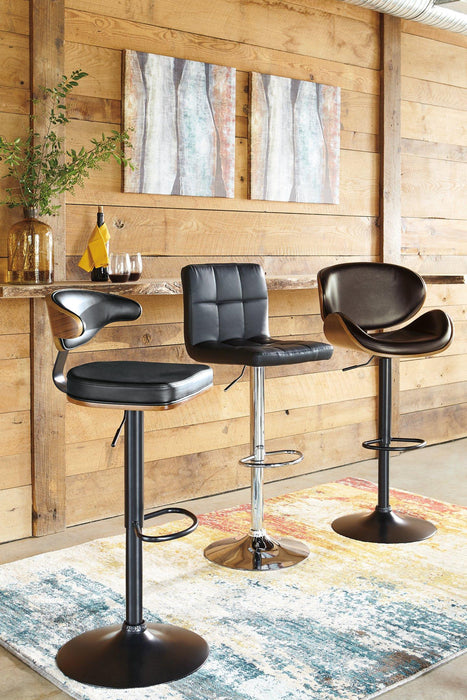 Bellatier Adjustable Height Bar Stool - Home Discount Furniture - NJ-linden