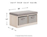 Blariden Storage Bench - Home Discount Furniture - NJ-linden