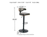 Bellatier Adjustable Height Bar Stool - Home Discount Furniture - NJ-linden