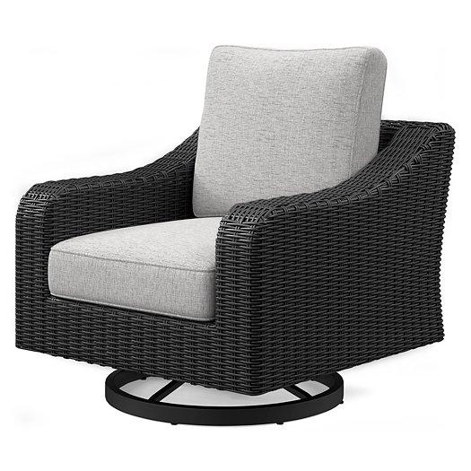 Beachcroft Outdoor Swivel Lounge with Cushion - Home Discount Furniture - NJ-linden