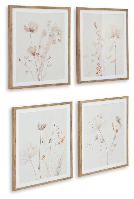 Bondner Wall Art (Set of 4) - Home Discount Furniture - NJ-linden