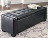 Benches Upholstered Storage Bench - Home Discount Furniture - NJ-linden